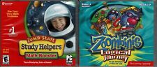 Zoombinis Logical Journey & Jumpstart Math Booster Pc New XP Math Made Fun picture