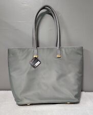 NEW W/ TAGS Blackweb Gray Zippered Laptop Tote, Up To 13