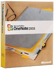 Microsoft Office OneNote 2003 Full Version w/ License = NEW = picture