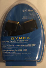 New DYNEX IEEE 1284 Parallel Printer Cable 6’/1.8m picture