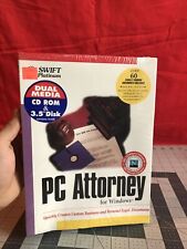 Vintage 1994 Swift Platinum PC Attorney for Windows Sealed NEW Rare Item picture
