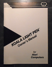Koala Light Pen for Atari Computers Owner's Manual 1984 -  Very Rare picture