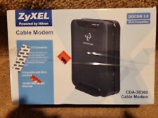 ZyXEL CDA-30360 Cable Modem DOCSIS 3.0 8x4, In Box, Hitron Technologies Spectrum picture