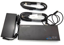 Wavlink Universal USB-C Ultra 5k Docking Station WL-UG69DK1  w/Power Supply picture