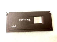 VINTAGE INTEL PENTIUM II 266MHZ SLOT 1 CPU - TESTED CORPORATE SYSTEM PULLS RM4F2 picture