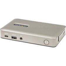 StarTech.com USB C Dock, USB-C to DisplayPort 4K 30Hz or VGA, 65W PD3.0, 4-Port picture