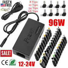 8/34/68 Tips 96W Universal Power Supply Charger for Laptop &Notebook AC/DC Power picture