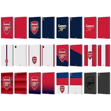 OFFICIAL ARSENAL FC CREST 2 LEATHER BOOK WALLET CASE COVER FOR APPLE iPAD picture