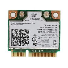 Dual Band Wireless-AC 7260HMW Mini PCI-E BT4.0 Card Intel For HP SPS 710661-001 picture