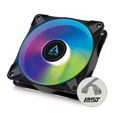 ARCTIC P12 PWM PST A-RGB (Black) 120 mm PWM case fan static pressure PC picture