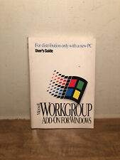 User's Guide Microsoft Workgroup Add-On For Windows picture