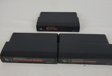 Lot Of 3 TI Command Modules Munch Man Personal Record Keeping Beginning Grammar picture