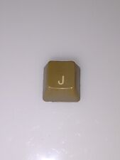 Apple iie IIE 2E KEY (J) white Letters VINTAGE ORIGINAL Replacement Key picture