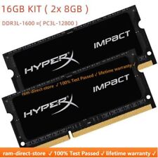 Kingston HyperX Impact DDR3L 1600MHz 16GB (2x 8GB) PC3L-12800S Laptop Memory RAM picture