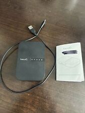 NewQ Filehub AC750 Travel Router: Portable Hard Drive SD Card Reader - used once picture