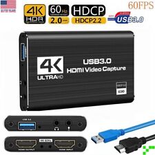 4K Audio Video Capture Card USB 3.0 HDMI Video Converter Full HD 1080P Recording picture