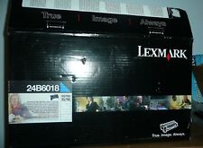 Genuine Lexmark 24B6018 CYAN EXTRA HIGH YIELD Toner Cartridge XS795 XS798 -OPEN picture