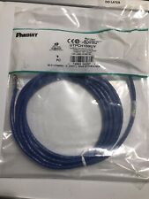 Panduit UTPCH10BUY Blue 24AWG Pan-Net 10ft 5e Patch Cord - New & Sealed in bag picture