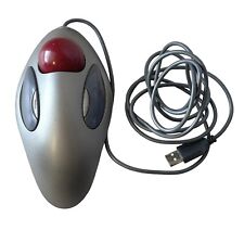 Logitech T-BC21 USB Wired Optical Trackman Marble Mouse Trackball Tested & Works picture