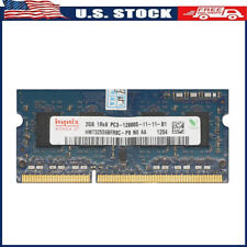 2GB Memory RAM PC3-12800S DDR3-1600MHz SODIMM 2RX8 Laptop Notebook  For Hynix QC picture