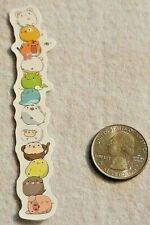 Very Cute Stack of Animals Multicolor Cartoon Loaf Awesome Sticker Decal Gift  picture