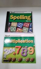 New Snap Multiplication Kids Learning Teaching Game PC Mac Pre Owned Spelling picture