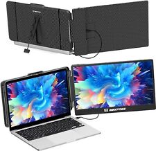 Laptop Screen Extender - 14'' Portable Monitor Plug & Play, 1080P FHD picture
