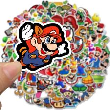100PCS Mixed Super Mario Game Stickers IY Bike Travel Luggage Phone Guitar picture