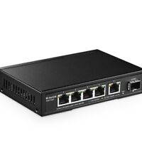 MokerLink 5 Port 2.5G Ethernet Switch with 10G SFP, 5 x 2.5G Base-T Ports Compat picture