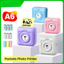 Mini Portable Thermal Printer Photo Pocket Sticker Wireless Picture Print Maker picture