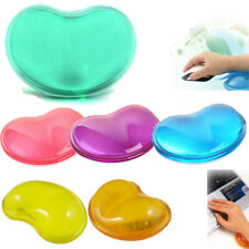 Silicon Gel Wrist Rest Cushion Heart-Shaped Translucence Ergonomic Wrist Support picture
