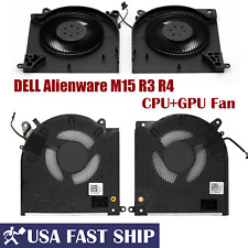 OEM CPU + GPU Cooling Fan 12V 0TG9V0 0D1X38 For DELL Alienware M15 R3 R4 Laptop picture