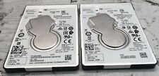 Lot of 2 Seagate ST1000LM035 Mobile HDD 1TB 2.5