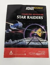 Atari 400/800 Computer Adventure Star Raiders User Guide Manual picture