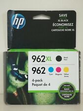 HP 962XL High Yield Black 962 Cyan/Magenta/Yellow Ink Cartridges Exp 2025+ picture