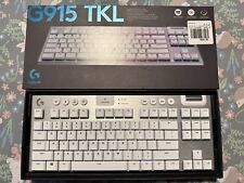 Logitech G915 TKL RGB Wireless Gaming Keyboard GL Tactile WHITE picture