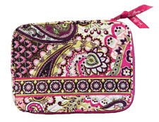 Vera Bradley Very Berry Paisley Sleeve E-Reader Tech Tablet Pouch Small picture