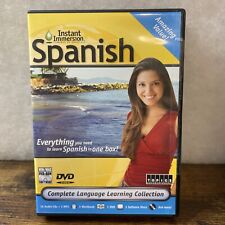 Instant Immersion Spanish Levels 1-2-3 Win/Mac CD-ROM, Set 1 Missing Workbook. picture