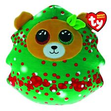 Ty Plush - Squish a Boos Winter Collection - Everett the Christmas Tree Bear (35 picture