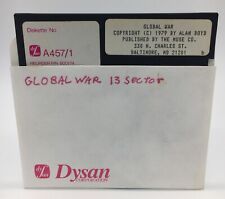 Global War By The Muse Co. For Apple II Vintage Software Disk Only Scarce Game picture