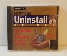 Norton Uninstall Deluxe by Symantec PC CD-Rom 1997 windows new sealed picture