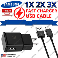 Fast Charger Plug Wall Power Adapter USB Type C Cable For Samsung Android Google picture