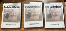 Set 3 CD-ROMS British Grenadier Software Presents Great Civil War Battles/Sieges picture
