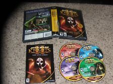 Star Wars Knights of the Old Republic II - The Sith Lords PC Game box & manual picture