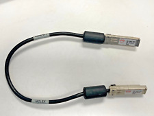 Molex 73929-0024 112-00084 SFP to SFP Small 50 cm FibreChannel cable, lot of 33 picture