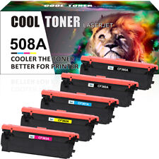 5PK 508A CF360A Toner Compatible With HP Color LaserJet Enterprise 552dn M553dn picture