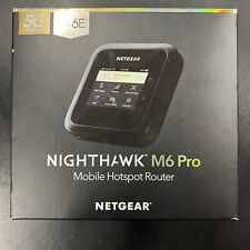 NETGEAR - Nighthawk M6 Pro 5G mmWave Wi-Fi 6E Hotspot - Black (Unlocked) picture