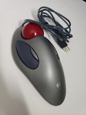 Logitech Trackman Marble USB T-BC21 Mouse (804377-0000) TESTED picture