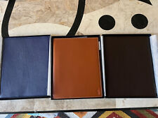 3 Polo Ralph Lauren  Leather Tablet Case Brown Blue For Original Apple iPad $98 picture