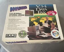 Vintage Boca Research Inc. BocaModem V.34 28,800bps External Modem Data Fax NEW picture